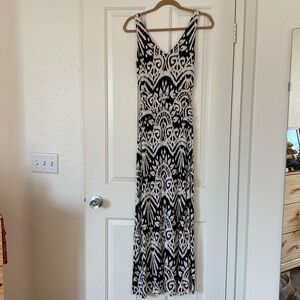 INC International Concepts Pattern Maxi Dress Size Small